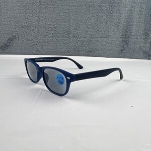 EYEGUARD Reading Glasses PD 62+/- 2mm SR-1602 +1.75 Blue NWOT Frames Only